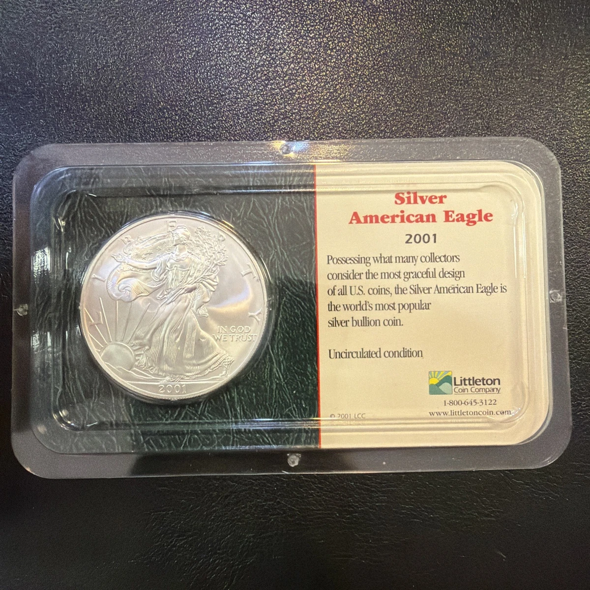 American Eagle 2001 Silver Bullion Coins for sale | eBay