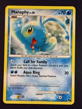 2007 Pokemon, POP Series 6, #3/17 Manaphy Lv. 20, Holo Rare