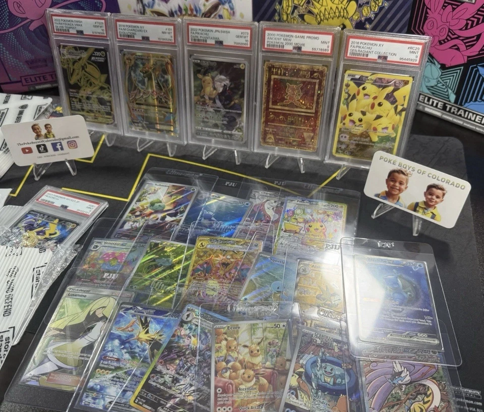 The BEST Pokemon Mystery Box! GUARANTEED GRADED CARD - 7 Booster Packs & MORE! - Image 3 of 4