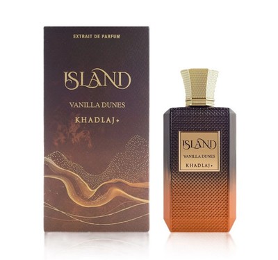 Khadlaj Island Vanilla Dunes Extrait de Parfum Spray 3.4 oz Unisex New
