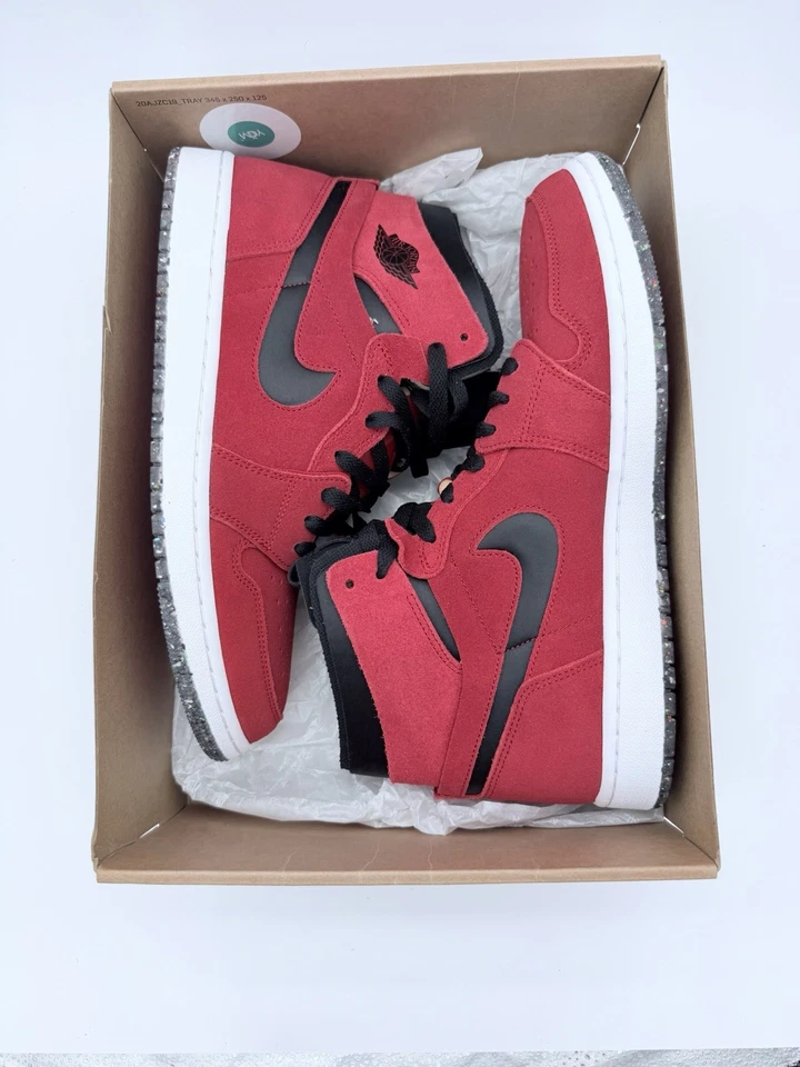 Talla 11 - Air Jordan 1 Zoom Comfort Gimnasio Alto Rojo Foto 2 de 4