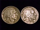 1938-D Fine and 1914-P damaged Buffalo Nickels, a (2) Two Coin Lot.
