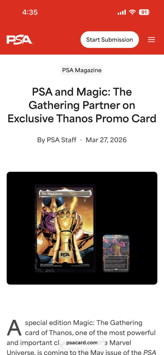 mtg thanos card Magic the Gathering Thanos PSA Promo Swords to Plowshares PREORDER