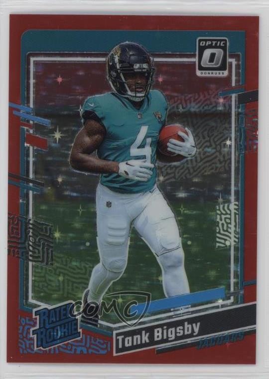2023 Panini Donruss Optic Rated Red Stars Prizm Tank Bigsby #252 Rookie RC