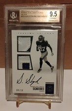 2016 Encased Sterling Shepard Rookie Dual Swatch Signatures 8/10 BGS 9.5 10 AUTO