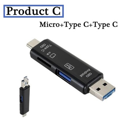 Micro USB OTG SD Micro SD Card Reader USB 2.0 Memory Adapter