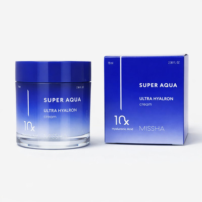 Missha Super Aqua Ultra Hyalron Cream Hydrating Daily Care 70ml