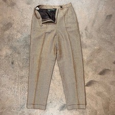 VTG Lauren Ralph Lauren Made In USA Womens Pants Sz 6 Brown Tan Trousers