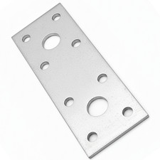 Flat Joining Plate | Flat Bracket Heavy Duty Z275 Galvanised 2.5mm Structural Co