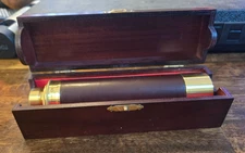 Antique Brass Telescope 30 x 40 Japan