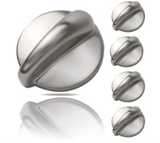 5 Stainless Steel Cooktop Burner Control Knob WB03K10303 For GE Profile Range