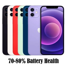 Apple iPhone 12 Mini 64GB Unlocked - Low Battery 70-80%