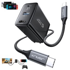 65W Switch Dock with 4K 120Hz HDMI, Fast Charging, USB A Port - Gaming Accessory