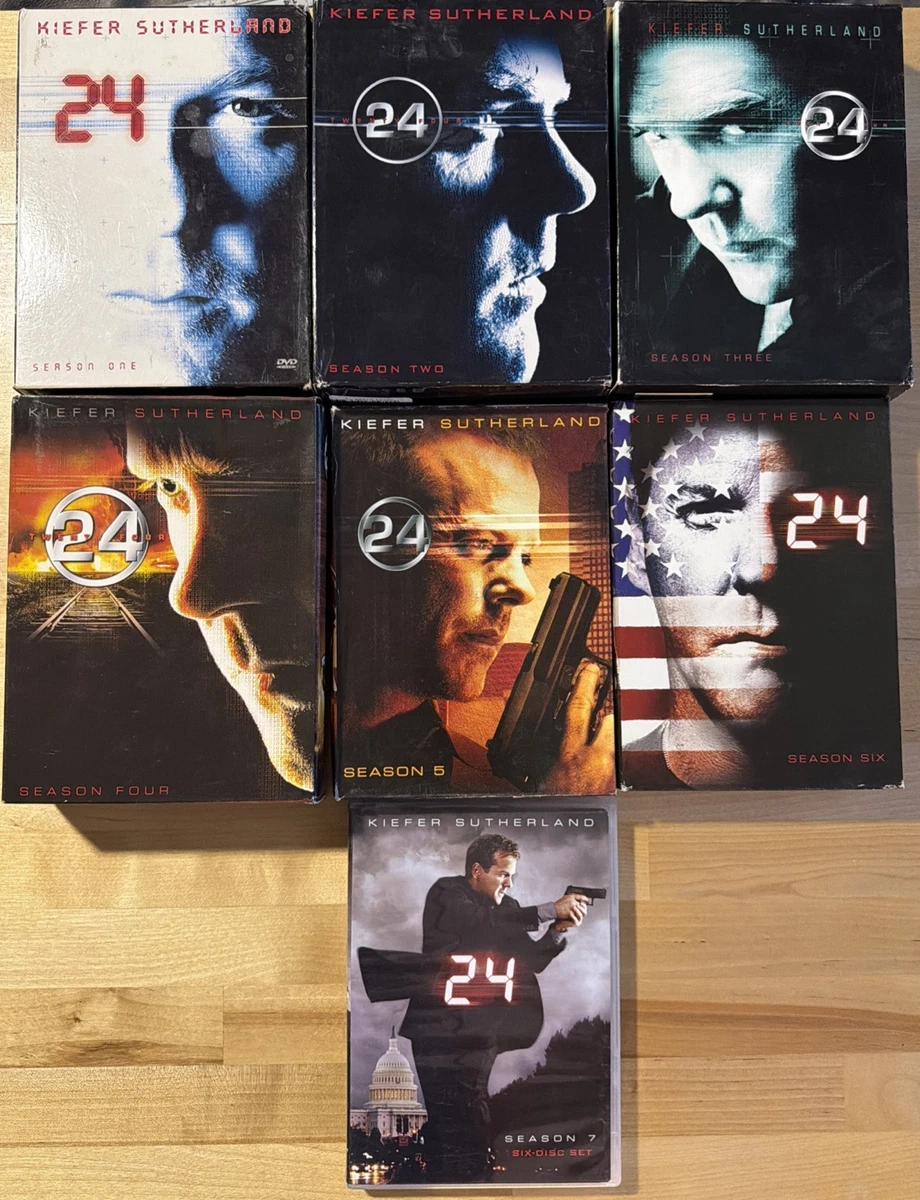 24 (2001 TV series) DVDs & Blu-ray Discs for sale | eBay