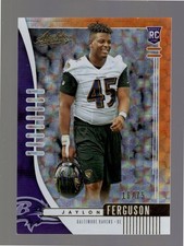 2019 Panini Absolute Jaylon Ferguson Orange Mosaic RC #142    16/75