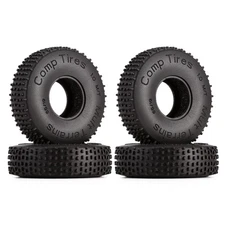 INJORA 1.0 Tires-S4 Multi Terrain Pin Crawler Tires for TRX4M SCX24 AX24 FCX2...
