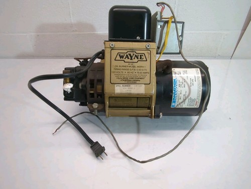 Wayne MSRH-1 Burner for MOBILE HOME FURNACE OIL FIRED AS IS
