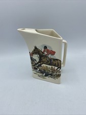 Vintage Ceramic Hunting Scene Jug