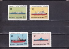 SA04 Argentina 1978 Ships 20th Anniv of the Argentine River Fleet mint stamps