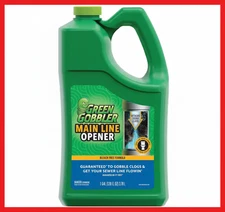 GREEN GOBBLER 1 Gal Drain Cleaner Grease Clog Remover Main Line Opener