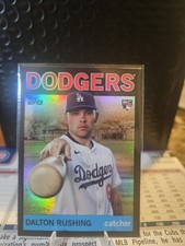 2025 Topps Archives #90 Dalton Rushing (RC) Black Foil