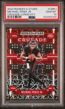 2024 PANINI ROOKIES & STARS CRUSADE LONGEVITY #CMPJ MICHAEL PENIX JR. PSA 10