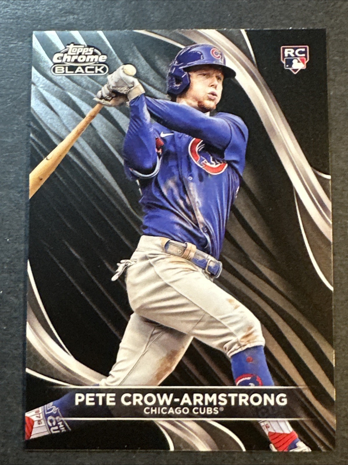 2024 Topps Chrome Black Pete Crow-Armstrong RC #96 Chicago Cubs