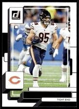 2022 Donruss Cole Kmet Chicago Bears #78