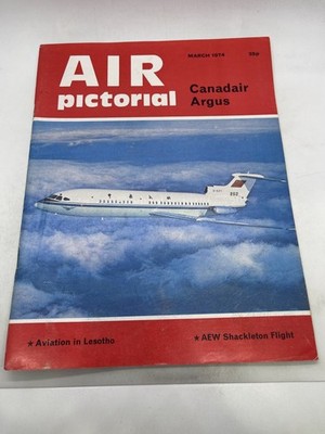 Air Pictorial Magazine March 1974 Vol 36 No 3 Canadair Argus Trident