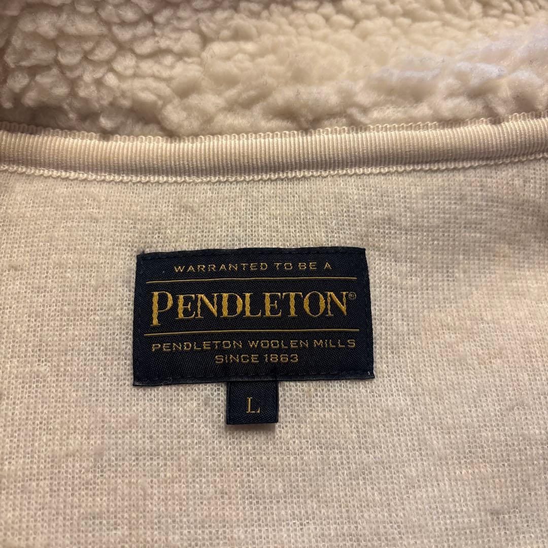 PENDLETON BAYFLOW Boa Jacket Native Pattern L - image 8