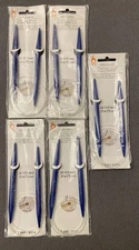 5 LOT LOOPS & THREADS PONY CIRCULAR COLOR PLASTIC NEEDLES US 13 9MM KNITTING NEW
