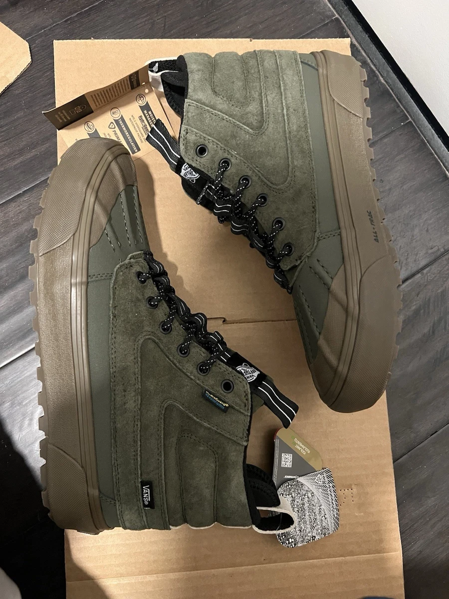 Vans Sk8-Hi MTE Del Pato Mens 7.5 Womens 9 Duck Toe Boots Vans Sk8 Del Pato MTE High Brown for sale | eBay main image 4