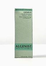 Image of Algenist Genius Ultimate Anti-Aging Vitamin C Serum NIB 1 oz MSRP $118