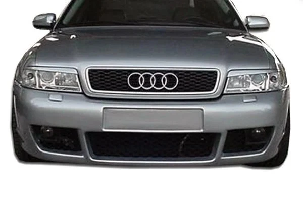 For Audi S4 2000-2001 Duraflex RS4 Style Fiberglass Front Bumper Cover Unpainted - Image 4 of 4