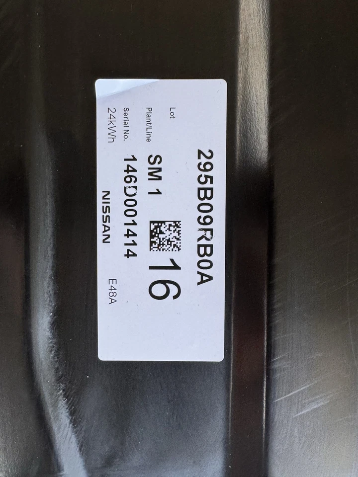 Paquete de baterías de iones de litio para 15 LEAF 295B09RB0A PROBADO POR OEM Foto 2 de 4