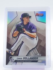 CHASE DOLLANDER 2025 BOWMAN'S BEST REFRACTOR ROOKIE RC #30 ROCKIES Q2045
