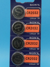 SONY CR2032 LITHIUM 3V BATTERY 4Pcs Exp. 2032