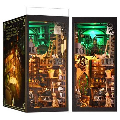 DIY BOOK NOOK KIT - 3D HOLZPUZZLE FÜR BUCHDEKO