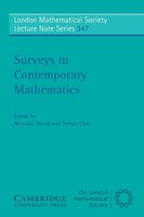 Surveys In Contemporary Mathematics Nicholas Young (U. A.) Taschenbuch Englisch