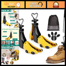 Adjustable Shoe Stretcher Set - 2 Pieces Boot Expander for Width Length, Unise