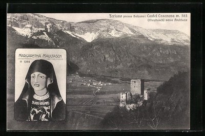 Terlano presso Bolzano, Castel Casanova, Postcard 