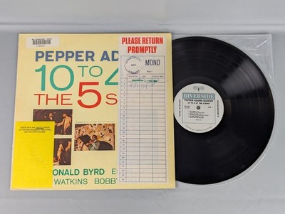 Pepper Adams Quintet - 10 To 4 At The 5 Spot. EX/VG. OJC 031. Vinyl Record LP.