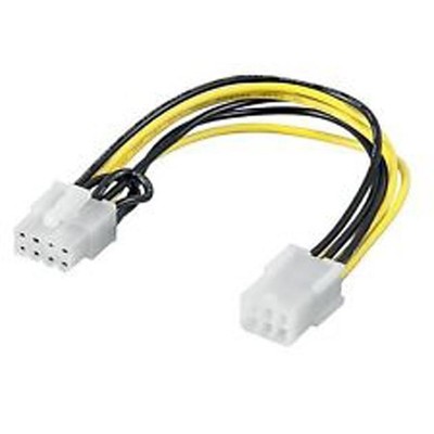 Adattatore Alimentazione Scheda Grafica 6 Pin To 8 Pin - Cavo PCIe Per Mining E Gaming - Foto 8