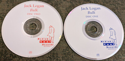Jack Logan : Bulk - rare Audio music CD - 2 discs