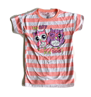 T-shirt De Nuit Fille Justice – Follow Your Dreams – My Best Friends Have My Back – Taille 16-18