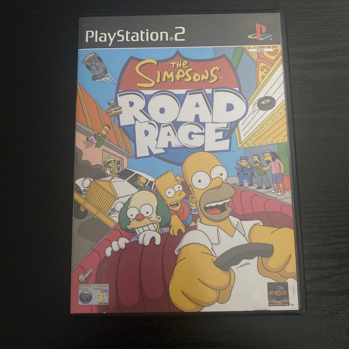 Simpsons Road Rage (Sony PlayStation 2, 2001) for sale online