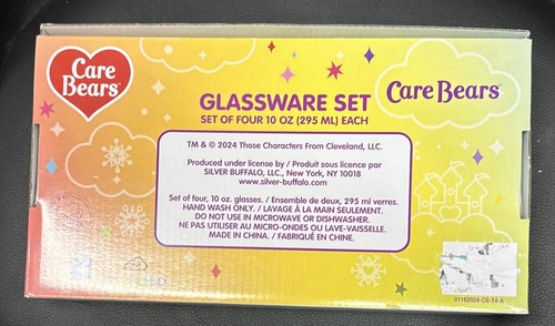 CARE BEARS Christmas Holiday 4er Set Gläser. TOP für jeden Fan + Sammler - Bild 9 von 10