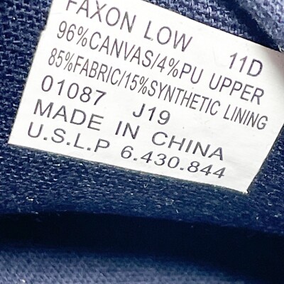 Polo Ralph Lauren Mens Faxon Low 01087 Gray Casual Shoes Sneakers