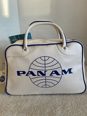 PAN AM ''Orion'' Bag, Originals, Certified Vintage Style by Pan Am White, NWT