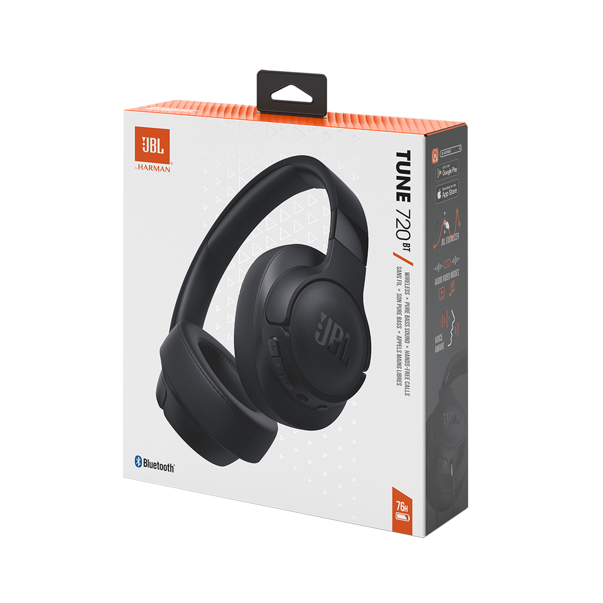 JBL Tune 720BT 720-BT Wireless Bluetooth Over EAR Headphones